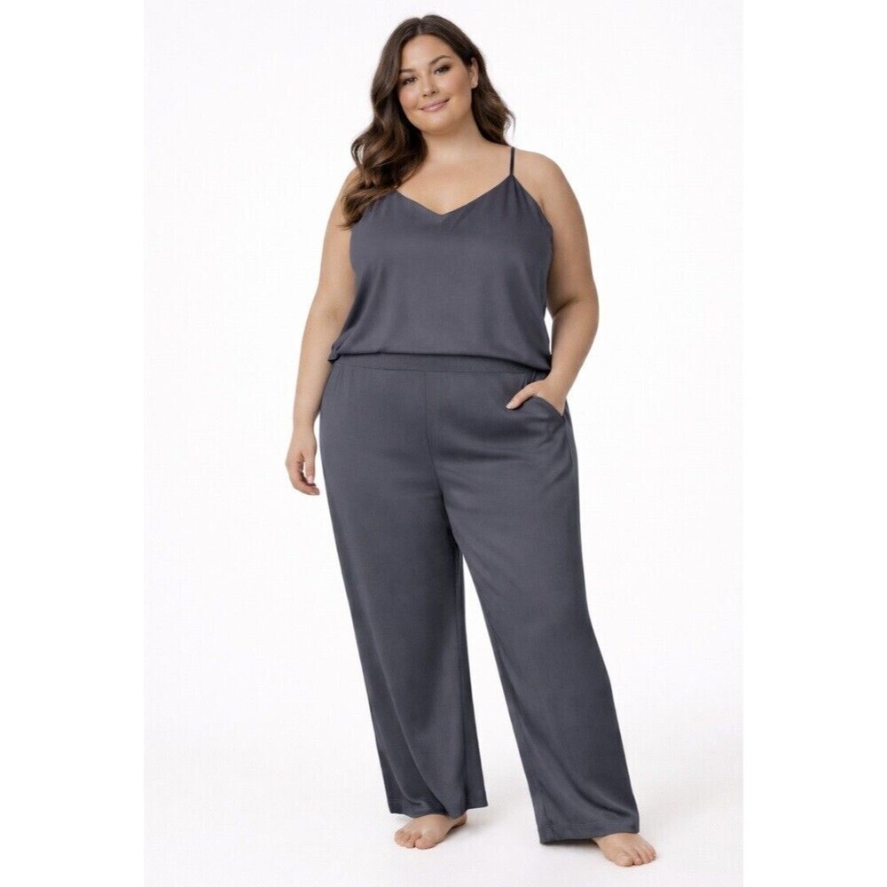 State of Day Macy’s  Intimates Silky Lounge Set Women’s XXL 2-Piece – NWT